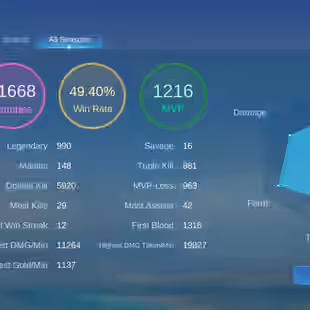 ||SOLID ASSASSIN FIGHTER MAGE ACC🔥 || MEGA 5🔥 || NOW GLORY || RAREST MZ ROGER || EMBLEM MAX || 432 SKIN || 141 LEVEL - Image 9