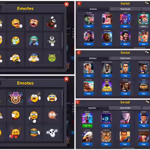 12.2B COINS ACCOUNT | Level 234 | 17 Legendary Cues | Rising Power Cue MAX | VIP Emerald | Fresh Account - Image 2