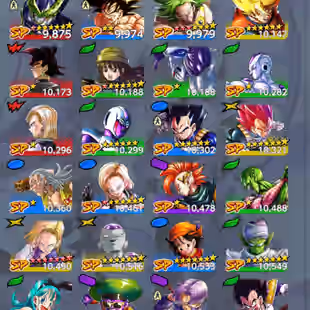 D788-IOS+Android-Vip Meta Account-9 UL(SS Goku+Frieza+SS4 Gogeta+Majin+Turles+Super Vegeta)+62 Legends+Vip Equipment - Image 12