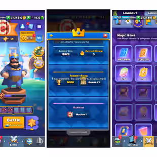 Peru Local | Lvl-62 | 119-Card Max | 35-Elite | 26-Evo | [194-Emote] | 90000 Trophy | 35-Tower Skin | Name Chang Free - Image 4