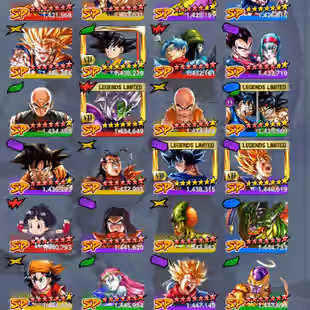 D788-IOS+Android-Vip Meta Account-9 UL(SS Goku+Frieza+SS4 Gogeta+Majin+Turles+Super Vegeta)+62 Legends+Vip Equipment - Image 18