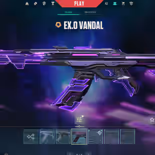 EU 38 skins | Champions 2024 Blade | EX.O Vandal | Kuronami Vandal | Prime//2.0 Karambit | Nocturnum Phantom | Nocturnum - Image 3