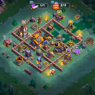🔥GEM'S-10700🔥LUXURIOUS TH17 |! HEROES 80-82-52-63-37 |! EPIC[SB-26!GG-23!EB-23!RS-23] |! 1438 WARSTAR |! BH-10 - Image 8