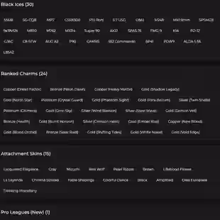 [UPLAY] 304 LEVEL - 30X BLACK ICES - 25X SEASONALS - 24X RANKED CHARMS - 30X UNIVERSALS - 72 OPERATORS - 205K RENOWN FA - Image 2