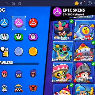 🌟11.11 PIN🌟FREE CHANGE NAME | 217 SKINS | 73.000 TROPHY | 91 BRAWLERS | 16 MAX | 13 HYPERCHARGED - Image 46