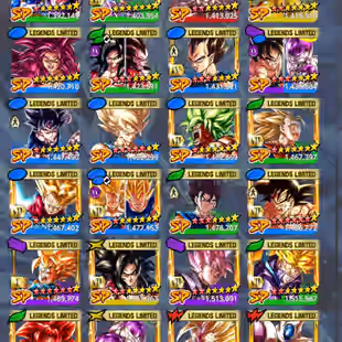 D806-IOS+Android-Super Vip Account-14 ULTRA Have Zamasu+70 Legends+769 Millions Power+Good Zenkai+Vip Equipment+PVP Good - Image 4