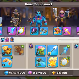 ❗[ PREMIUM TH-17 ]❗R.SPEAR [24] | GG-MM-EB [20] || HEROS: 81-82-61-61-39 || STRONG DEF - TROOPS || LVL 15 WALLS - Image 5
