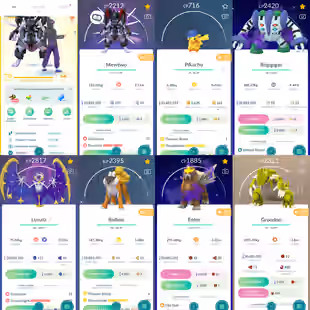 P 2.006 Level 70 Super Lucky Mewtwo Armor Lunala Raikou Entei Regigigas 33 Shiny And Legendary 543 Shiny 479 Legendary 1 - Image 1