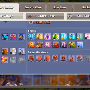 🔥GEM'S-10700🔥LUXURIOUS TH17 |! HEROES 80-82-52-63-37 |! EPIC[SB-26!GG-23!EB-23!RS-23] |! 1438 WARSTAR |! BH-10 - Image 3