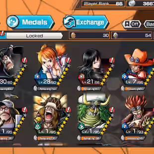 BR610-IOS-Android-Hyber 50-5 Ex(Gear 5 v2-Kizaru-Garp-Roger v2-Kaido-Akainu-Shank v4-Shank v3-Shank-Yamato)-Vip Medal - Image 65