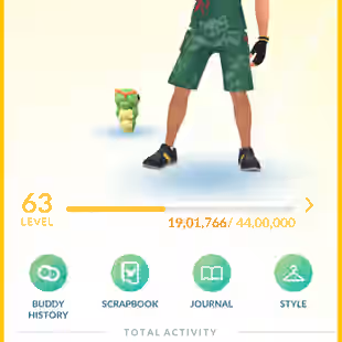 317 SHINY 💎 LEVEL 63 💎 70 LOCATION BG [] SHINY GMAX TOXTRICITY [] 35 DMAX [] 166 LEGENDARY [] 7 SHINY COSTUME - Image 8