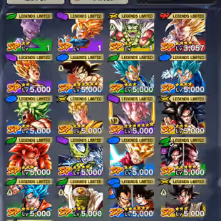 D382-IOS+Android-7 UL(Cell+Majin Vegeta+Turles+SS4 Gogeta)+21 Legends+Good Equipment+Rose Zenkai+SS3 Vegeta+Goku Black - Image 12