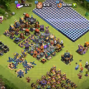 🔥BEST TH 17 2 HERO MAX🔥HERO 68-85-75-50-XP 199-EPIC GG 14 FA 11 EB 26 MM[MAX]-STRONG DEFENSE-NC YES-679 MEDALS - Image 1