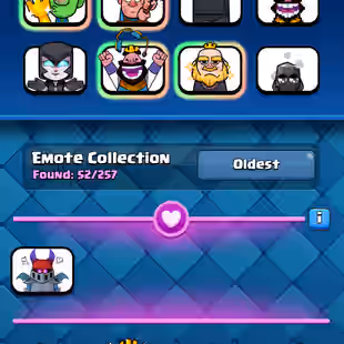 ❗[ 53X MAX CARDS - 9X EVULOSION ]❗ LEVEL: 54 || TROPHY: 9200 || KT: 15 || ELITE CARD : 5 || 52X EMOTES || FAST DELIVERY - Image 11