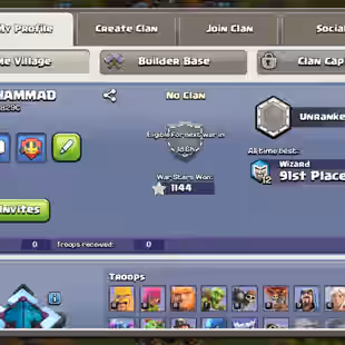 FULL MAX TH 13 💎 MAX HERO 💎 176 XP - 20 EQUIPMENTS - SB FB - HERO SKINS - 1144 WWS - BH 8 - INSTANT -AVAILABLE - CHEAP - Image 5