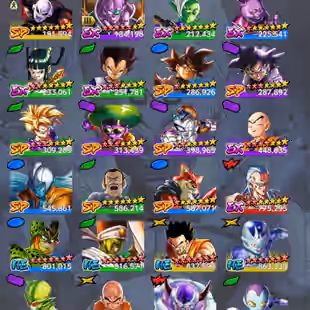 D805-IOS-Android-Vip Account-780 Millions Power-9 ULTRA-65 Legend-Vip Zenkai-Vip Equipment-Many Good Team Ready PVP - Image 8