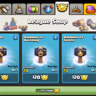 BEST OFFER | TH 15 [3]RARE SCENERY | HERO: 86-90-65-40 | 10 EPIC E.Q 5 EPIC ALMOST MAX | NC-YES | NIGHTMARE PRINCE SKIN - Image 9