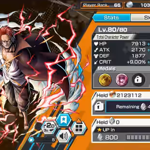 BR547-IOS-Android-Hyber 64-11 Ex(Kuzan-Lucci-Shank v4-Akainu-Roger-Kaido v2-Zoro-Kaido v3-White Beard)-Vip Medal-SP 162 - Image 11