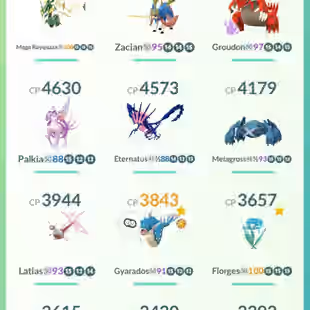 🔥HUNDO MEGA EVOLVED RAYQUAZA 🔥 9000 ENERGY - LEVEL 72 - 670 SHINY - 180 LEGENDARY -INSTANT - AVAILABLE - Image 17