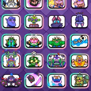 Lvl-68 | 121-Card Max | 82-Elite | 36-Evo | [120-Emote] | 10000 Trophy |  33-Tower Skin | Name Chang yes - Image 4