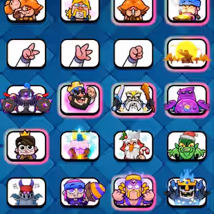 🔥KT15 XP56🔥 | 39 MAX 12 ELITE | 12 EVOLOTION | 13955 TROPHY | 124 EMOTE | 8 TOWER SKIN | 1059 GEMS | INSTANT DELIVERY - Image 4