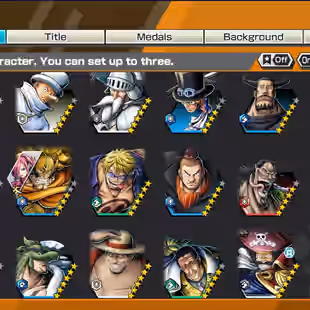 BR610-IOS-Android-Hyber 50-5 Ex(Gear 5 v2-Kizaru-Garp-Roger v2-Kaido-Akainu-Shank v4-Shank v3-Shank-Yamato)-Vip Medal - Image 33