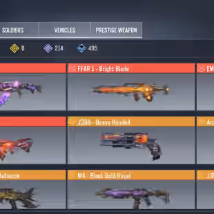 [Best Deal] Level 400 || Gun Skins : 4 Mythic || 8 Legendary || 214 Epic || Safest || Instant delivery - Image 2