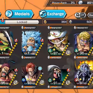 BR597-IOS-Android-Hyber 55-8 Ex(Gear 5-Zoro-Lucci-Roger Skins-Yamato Ace-Akainu-Shank)-Vip Medal-Support 162-647 Frag - Image 55