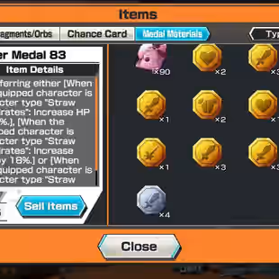 BR610-IOS-Android-Hyber 50-5 Ex(Gear 5 v2-Kizaru-Garp-Roger v2-Kaido-Akainu-Shank v4-Shank v3-Shank-Yamato)-Vip Medal - Image 29