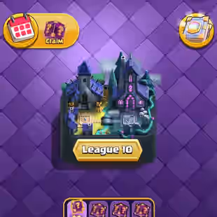 RAREST EMOTE CRL 💎 48 MAX CARD 💎 26 ELITE - 15 EVO - ULTIMATE CHAMPION ARENA 23 - 71 EMOTES - XP 60 - 3K GEM - 12 SKIN - Image 6