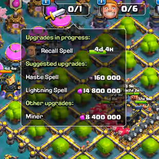 LEAGUE SET 🏆 FULL MAX TH17 ✨ 33/33 EQUIPMENTS UNLOCKED | MAGIC ITEMS AND CWL MEDALS | INSTANT DELIVERY - Image 6
