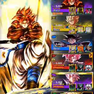 D382-IOS+Android-7 UL(Cell+Majin Vegeta+Turles+SS4 Gogeta)+21 Legends+Good Equipment+Rose Zenkai+SS3 Vegeta+Goku Black - Image 5
