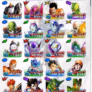 D810-IOS-Android-Super Vip Account-15 ULTRA-66 Legends Limited Good Star-Nice Zenkai-Vip Equipment-Many Team Ready PVP - Image 23