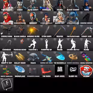 ALL PLATFORMS | 223 SKINS | BLACK KNIGHT | THE REAPER | OG STW SUPER DELUXE | TWITCH PRIME | MAKO | PARAGON - Image 4