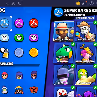 🌟11.11 PIN🌟FREE CHANGE NAME | 217 SKINS | 73.000 TROPHY | 91 BRAWLERS | 16 MAX | 13 HYPERCHARGED - Image 24