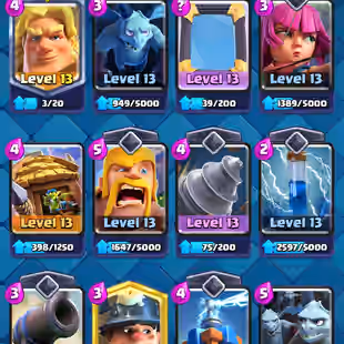 ❗[ 36X MAX CARDS - 13X ELITE CARD ]❗ 9 X EVULOSION || TROPHY: 10000 || LEVEL: 56 || 72X EMOTES || KT: 15 - Image 8