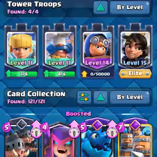 🔥KT15 XP56🔥 | 39 MAX 12 ELITE | 12 EVOLOTION | 13955 TROPHY | 124 EMOTE | 8 TOWER SKIN | 1059 GEMS | INSTANT DELIVERY - Image 10