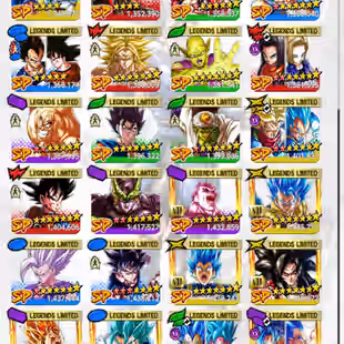 D810-IOS-Android-Super Vip Account-15 ULTRA-66 Legends Limited Good Star-Nice Zenkai-Vip Equipment-Many Team Ready PVP - Image 4