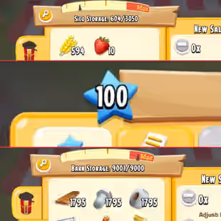 🔥 LEVEL 100 🔥 9k BARN [] 3k SILO [] 13 Million COINS [] 950 DIAMONDS - Image 1