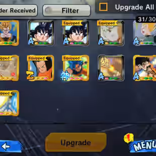 D346-IOS+Android-5 UL(Vegito 10 Red Star+Cell+Majin Vegeta+Hit)+15 Legends+Good Equipment+Have Story+Team Android - Image 5