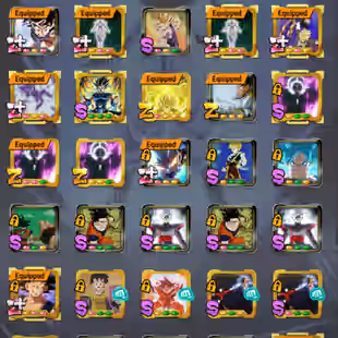 D793-IOS+Android-Nice Account-9 UL(SS4 Vegeta+Frieza+SS4 Gogeta+Majin+Vegito)+55 Legend+Vip Equi+Good Zenkai+Good Team - Image 19