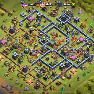 CHEAP 🔥TOWNHALL 14 💎 66-80-42-51- 27 HEROES [] RENAME 500 [] iOS ANDROID PLAYABY - Image 1