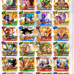 D810-IOS-Android-Super Vip Account-15 ULTRA-66 Legends Limited Good Star-Nice Zenkai-Vip Equipment-Many Team Ready PVP - Image 22