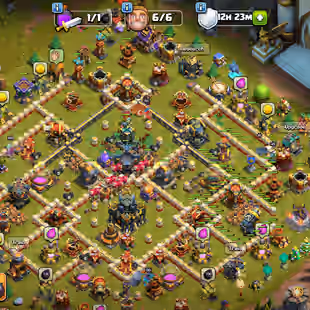 🔥[ LEGENDARY SCENERY : CLASH OF DRAGON ]🔥RAREST ONE || TH-17 NEAR MAX || HEROS: 95-100-80-71-45 | 3X PAID SCENERY - Image 2