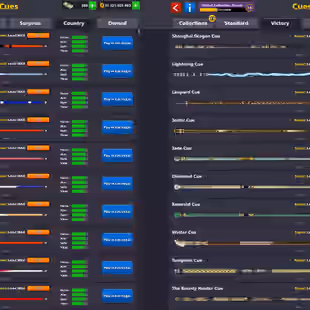 11B COINS ACCOUNT | Level 355 | CCP 74 | 10 Special Cues MAX | 19 Legendary Cues | Rings, Emotes & Cues | Fresh Account - Image 4