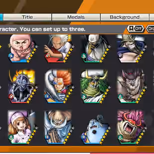 BR610-IOS-Android-Hyber 50-5 Ex(Gear 5 v2-Kizaru-Garp-Roger v2-Kaido-Akainu-Shank v4-Shank v3-Shank-Yamato)-Vip Medal - Image 32