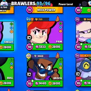 | 147 EPIC SKINS | MATCHERINO & 35 RANK PIN | SOLAR FAME 3| 87000 CUPS | 93 BRAWLERS | 372 SKINS | INSTANT DELIVERY - Image 15