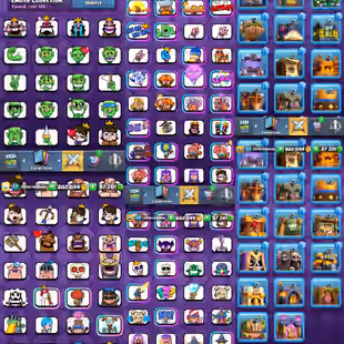 Lvl-77 [87K Gems] Possible Make Level 90🔥20 Win Emote 2 Time | All Evo All Elite | Crl Badge Gt Rank Uc | Lvl 16 Lots - Image 2