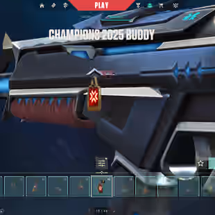 (Eu Turkey) Total 53 Skins | 4190 Free VP | VCT 2025 Karambit - Champions 2025 Bundle | Gold Rank-75 Level | Full Access - Image 21