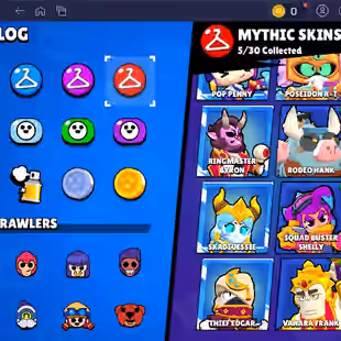 🌟209 SKINS🌟60.000 TROPHY | 91 BRAWLERS | 29 MAX | 24 HYPERCHARGED | INSTANT DELIVERY | FULL ACCESS - Image 52